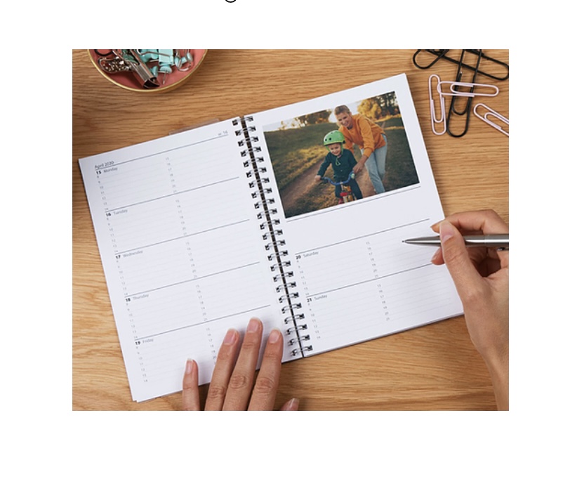 Agenda personalizada, con todas las fotos que desees y todo lo que tu quieras añadir